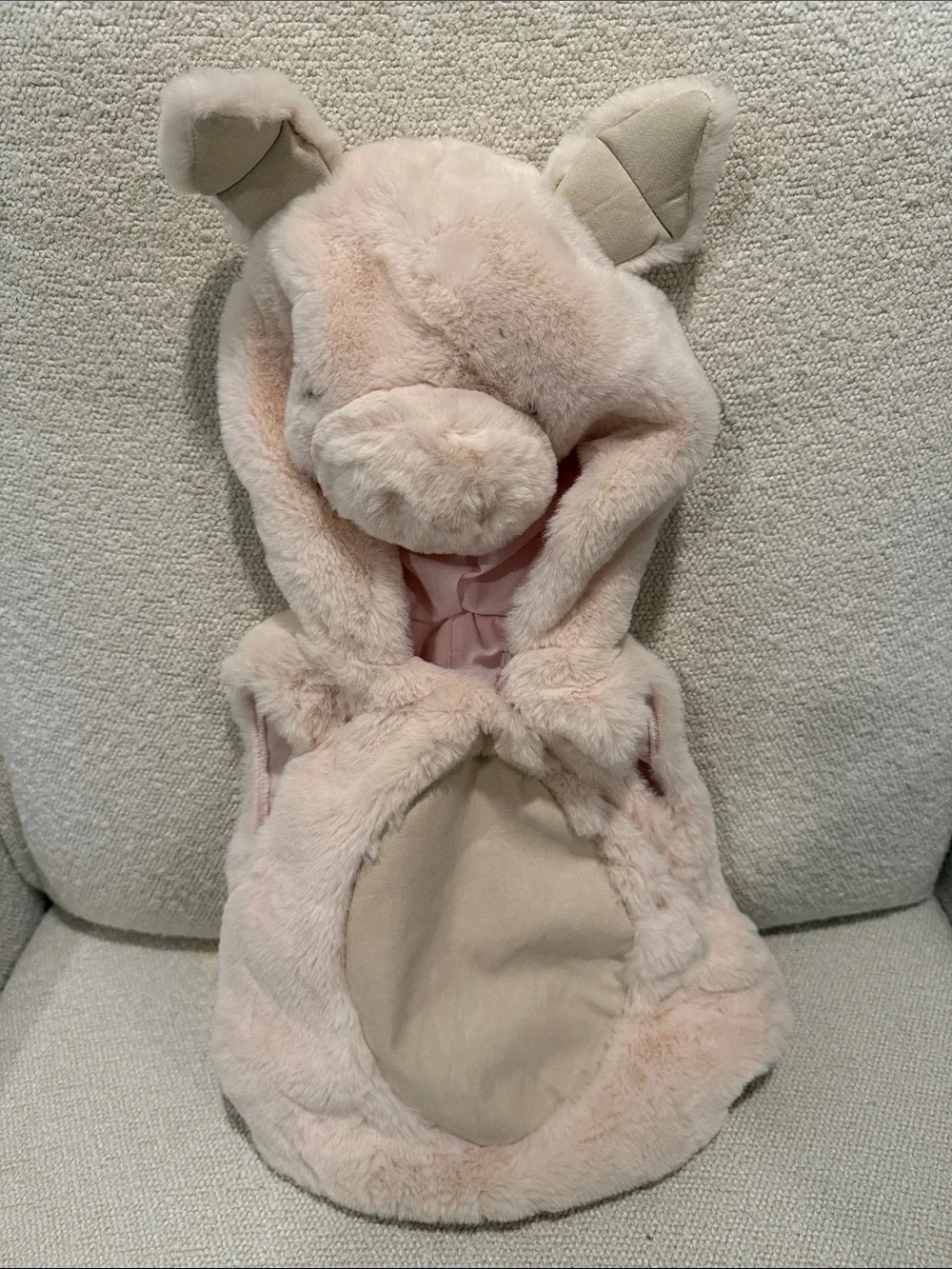 Pottery Barn Baby Piglet Hooded Costume - Soft Pink